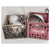 (5) Heat Lamps & (2) Crates