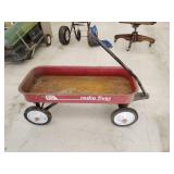 Vintage radio flyer 90 metal wagon