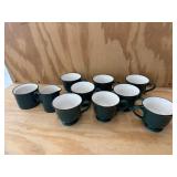 8- Gibson Coffee Cups and Cream And Sugar