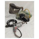 (1)Rockwell 3x21Belt Sander & Plug In Drill