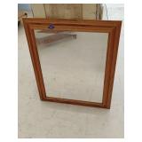 Framed mirror 25' x 31'