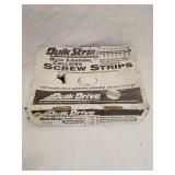 Box of quick strip quick loading Drywall screws