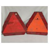 Slow Moving Vehicle Signs (1)Metal (1)Plastic