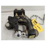 Pintle Hitch 2 5/16 Ball, bolt on
