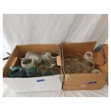 (2)Boxes Glass Jars Including Kerr & Ball