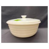 Vintage White Milk Glass Mixing Bowl