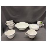 Corelle Livingware Discontinued Snowflake Blue