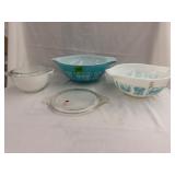 Pyrex Cinderella Mixing Bowls Amish Butterprint