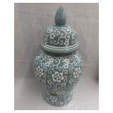 Chinoiserie Style Ceramic Ginger Jar 18.5ï¿½