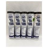 (5) Zep White Slide Food Grade Grease 14 oz.