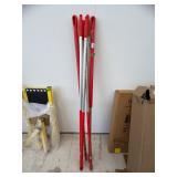 (6) Vikan Threaded Handle Aluminum 59ï¿½