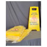 New Plastic Folding Wet Floor Sign 2ftH (ï¿½5)
