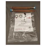 Upper and lower electric water heater elements