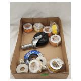 Misc Hardware Lot Including (7) 2.5'ï¿½1.5' Filters