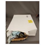 Small box of T-shirt rags