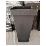16 Plastic planters 7' x 7' x 13'