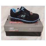 New Skechers Slip Resistant Safety Toe Size 5