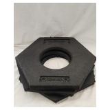(3)Plasticade Rubber Bases 20'ï¿½17.5'