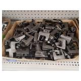Flat of 3/8' beam hanger clamps