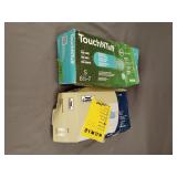 2 Boxes of nitrile gloves sizes small and large