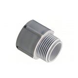 125ct New Threaded Conduit Adapter PVC, 3/4'