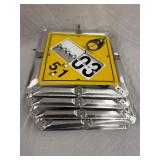 (5) JJ Keller Vehicle Placards Flipcharts
