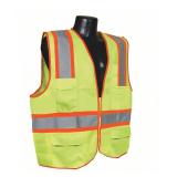 NEW CONDOR Vest: Men's, ANSI Class 2, L (ï¿½11)