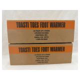 (2) 24 Packs of 2 Pairs Toasti Toes Foot Warmers