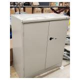 Tennsco Metal Commercial Cabinet 42'Hï¿½36'Wï¿½18.5'D