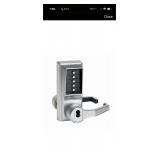 Kaba Mechanical Push Button Lockset