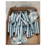 Misc Hardware Lot Including (44) 7' Anchor Bolts