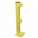 NEW Flush End Post 4'W 2 Rail Levels Steel