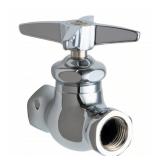 2 New Chicago faucets wwg45-abcp water supply stop