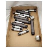 Misc Lot of Nipples & (2) Reducers