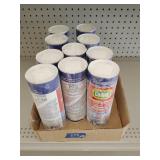 10 Canisters of comet deodorizing cleanser