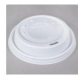 9 Sleeves Dart 12EL White Travel Lid