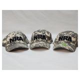 (3) New NRA Hats