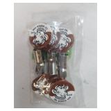 (6) Vintage Borden Dairy Milk Elsie Cow Pen Clip