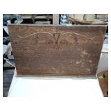 Vintage ornate wood sheet music holder
