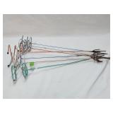 (7) 12' Metal Drink Holder Stakes