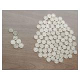 (85) Buffalo Nickels ï¿½ (7) Jefferson Nickels