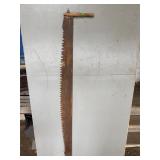 Two Man Crosscut Saw with wood Handles 70ï¿½