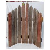 Primitive Decorative Folding Fencing 33'H