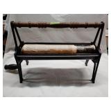 Vintage newspaper log roller