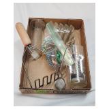 Vintage Kitchen Lot Including Jewelier Salt Dishes