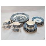 Currier & Ives The Old Grist Mill 25pc