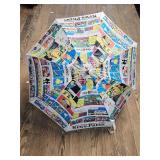 Vintage Newspaper Comic Strip Umbrella