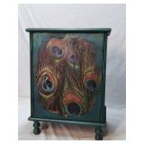 Turquoise Wooden Side Cabinets 24'Hx13'Wx16.5'L