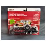 Ertl Case IH Puller Tractor and Sled NIP
