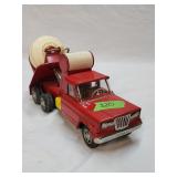 Unmarked Tonka Metal Jeep Gladiator Cement Mixer